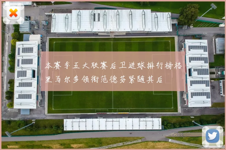本赛季五大联赛后卫进球排行榜格里马尔多领衔范德芬紧随其后